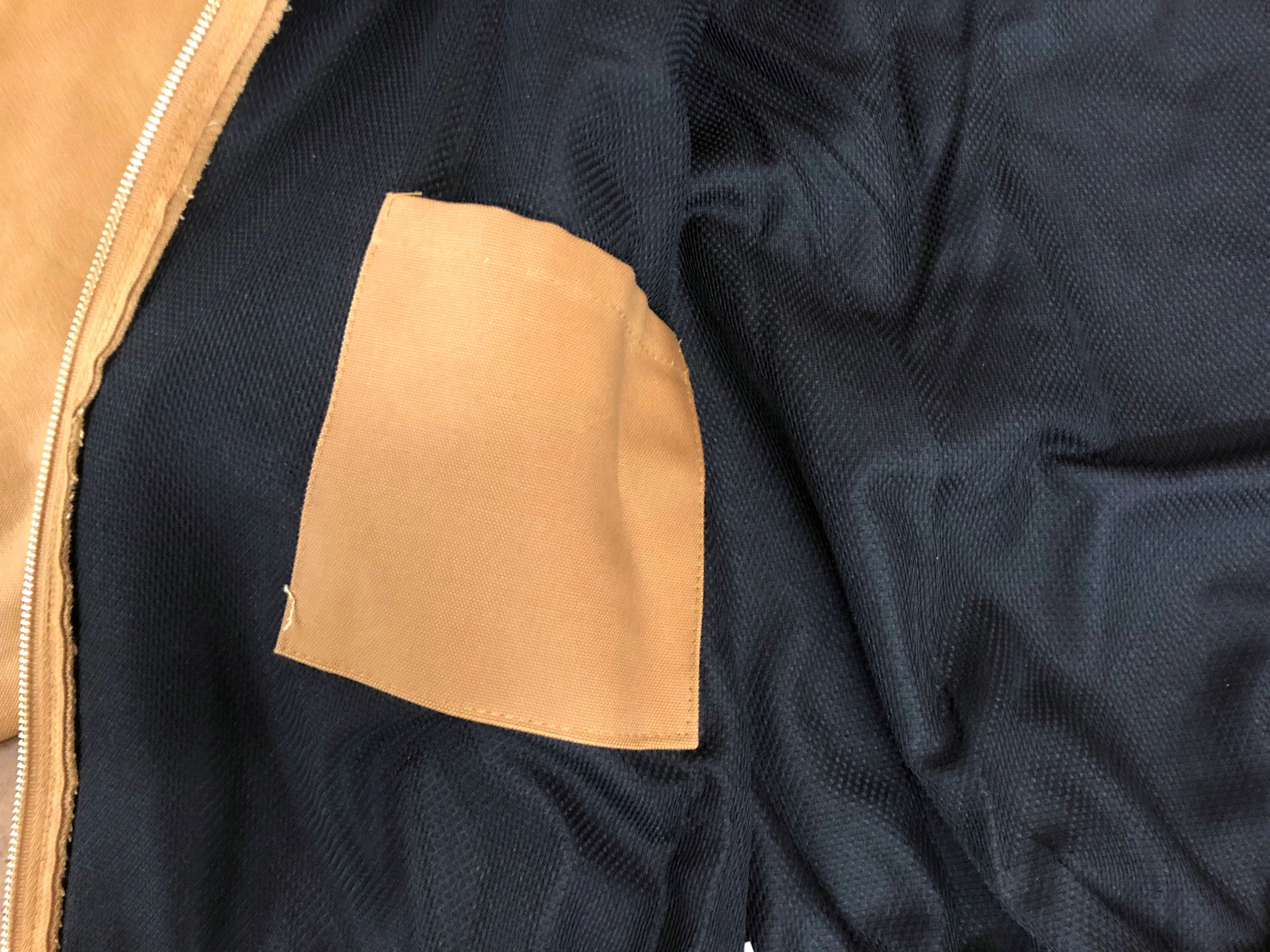 NO LONGER MADE #1800 American Made Brown Duck Jacket Hooded 12 oz. - Image 4
